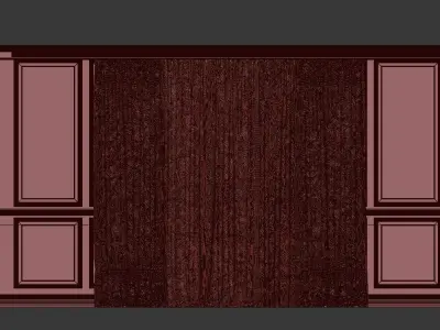 Curtain Set 27 3D model
