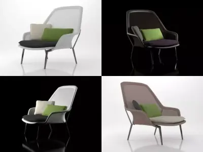 Slow Chair 3D model