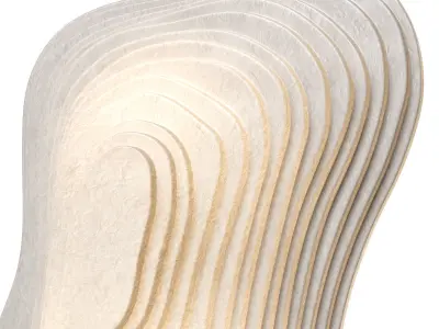 Forestier wall lamp Nebulis S 3D model