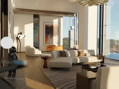 Steinway Tower - 111 West 57th Street - NYC 3D model