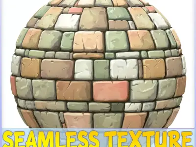 Stylized Wall Seamless Texture Texture 11