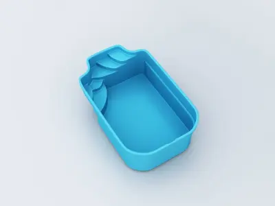 collection of 3D pool models 3D model