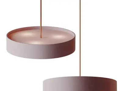 Convertible Drum Pendant Light 3D model