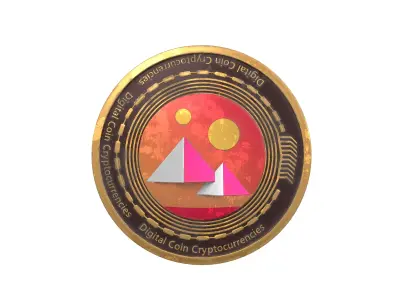 Decentraland Coin v3 002 3D model
