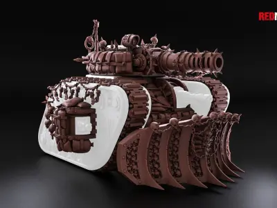 Renegade Set for the Legendary Battle Tank - Heretics 3D print model