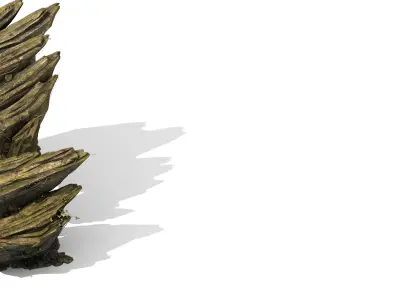 Explore the mountains - rock 011 3D model