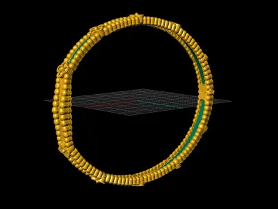 Van clif bracelet 3D print model
