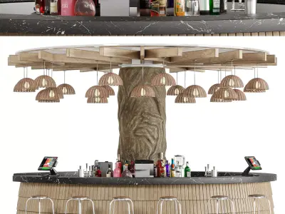 Bar 15 Exterior Bar 3D model