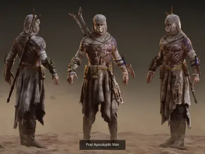 Post Apocalyptic Characters pack