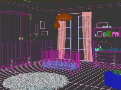 3D CANDY-01 model 3D model