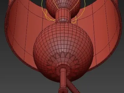 Latitude Chandelier 3D model