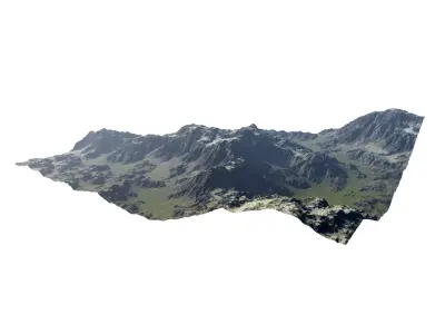 Mountains n35b 3D model