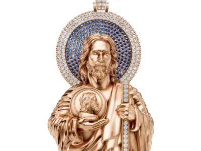 San Judas 3D print model
