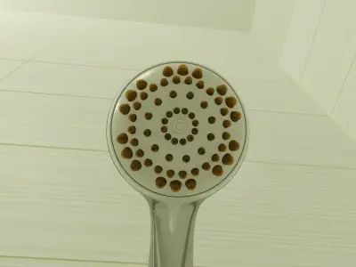 Shower head 3D model