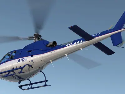  Light Utility Helicopter Eurocopter AS 350 