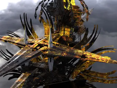 Nile Egyptian Ascension Grid 6  3D model