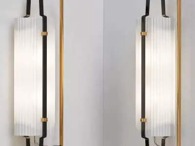 Simply perfect Italian sconce circa 3D model