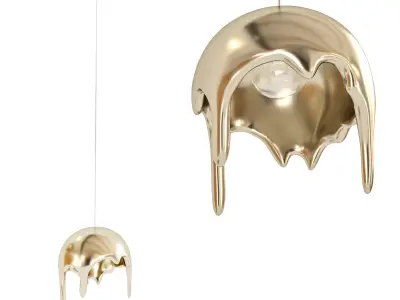 Pendant lamp Candy 3D model