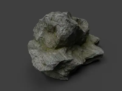Rock 7-5 Low-poly 3D model