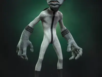 Grey Matter - Ben 10 - Extra 3D print model