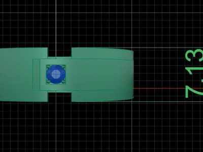 Jewelry ring 412 3D print model