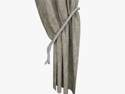 Simple Curtain 3D model