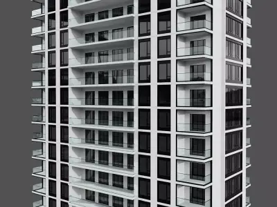 RESIDENTIAL BUILDING NO154 A 3D model