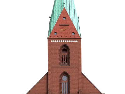 St Nikolai Church Kiel 3D model