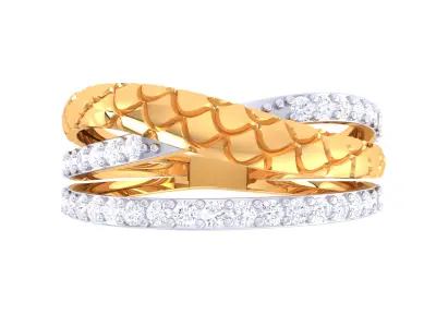  Women Ring MTL 3dm STL OBJ FBX Details 3D print model 44