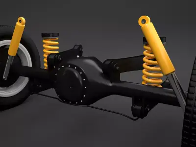 Classic RWD 3D model