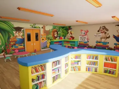 Asset - Cartoons - Library 3D model