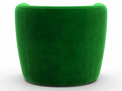  Hanover Swivel Chair Low-poly 3D model