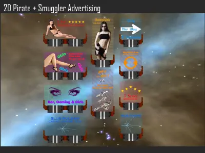 2D Pirate Smuggler Station Texture