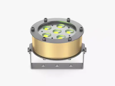 DTS LED Underwater Dive 6 FC with Stand 3D model