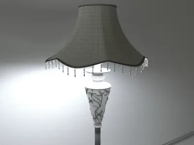loor lamp - torchere 3D model