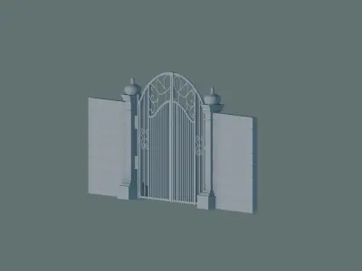 Gate 3D Download Access High-Quality Models Now 3D print model
