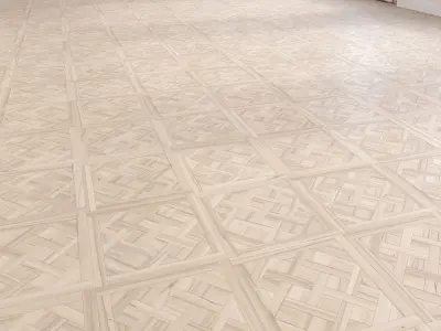 Parquet - Laminate - Wooden floor Low-poly 3D model 34