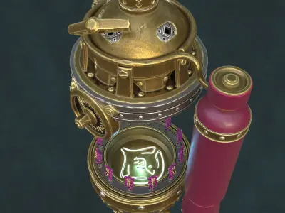 Ekko Timebomb Z Drive Cosplay Prop Arcane League of Legends 3D print model