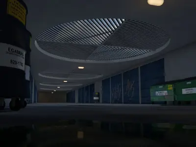 Storage Hallway  3D model