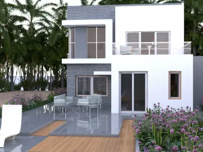 laos Archviz Exterior 3D model