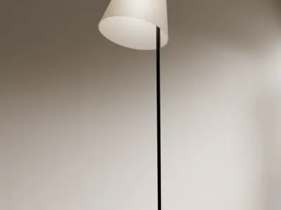Floor Lamp Low-poly 3D model 3