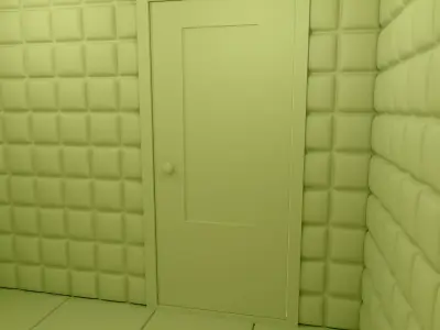 Mental Hospital Padded Room M1 3D model
