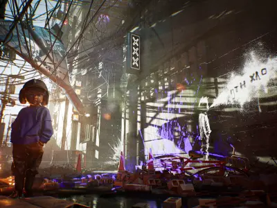 War in the City - Environment UE5 Low-poly 3D model