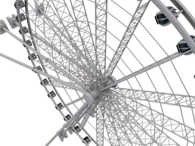 Ferris Wheel 3D model