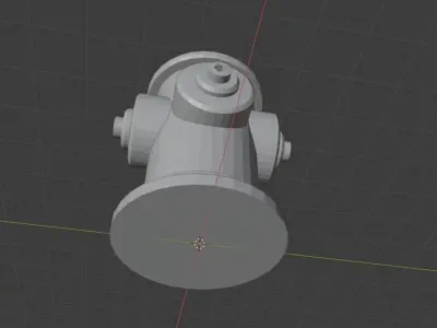 Fire Hydrant Free 3D model shop