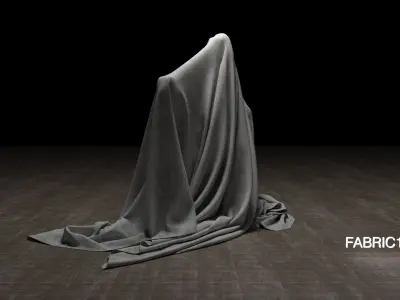 Fabric Cover 15 Low-poly 3D model