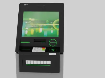  NCR SelfServ 63 atm s63 3D model