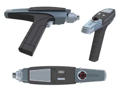 Strange New Phaser 3D print model