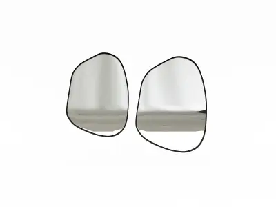 Modern Wall Mirror 3D model
