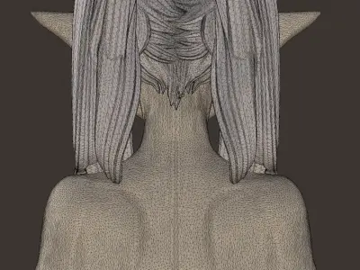 Sousou no Frieren Free low-poly 3D model